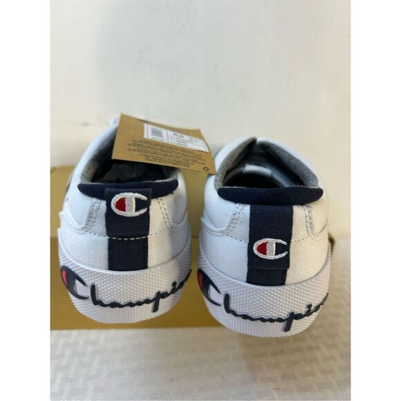 Champion sneakers 6.5 youth swipe style white laces new - Picture 3 of 7